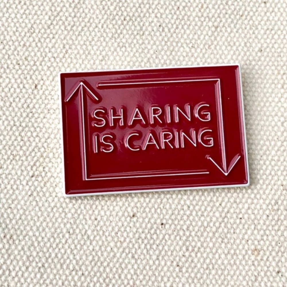 Sharing is Caring • Posh Swag, Lapel Pin, Fashion - Picture 2 of 8